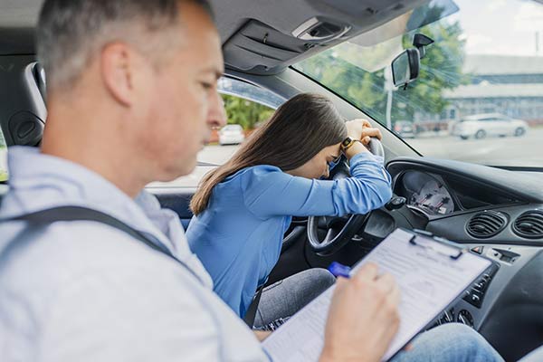 Fautes éliminatoires au permis de conduire