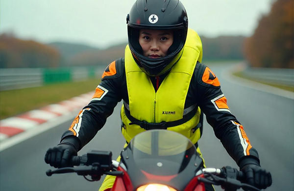 Gilet airbag obligatoire le 15 juin 2025 pour les motards