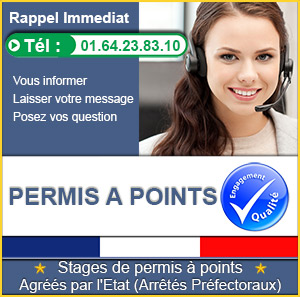 contact stage récupération de points permis 